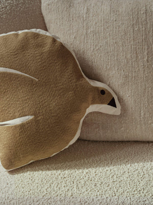 ferm LIVING Swif Bird Cushion – Silver Fern