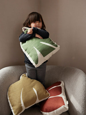 ferm LIVING Swif Bird Cushion – Silver Fern