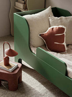 ferm LIVING Swif Bird Cushion – Baked Clay