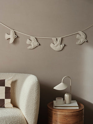 ferm LIVING Swif Bird Garland – Undyed