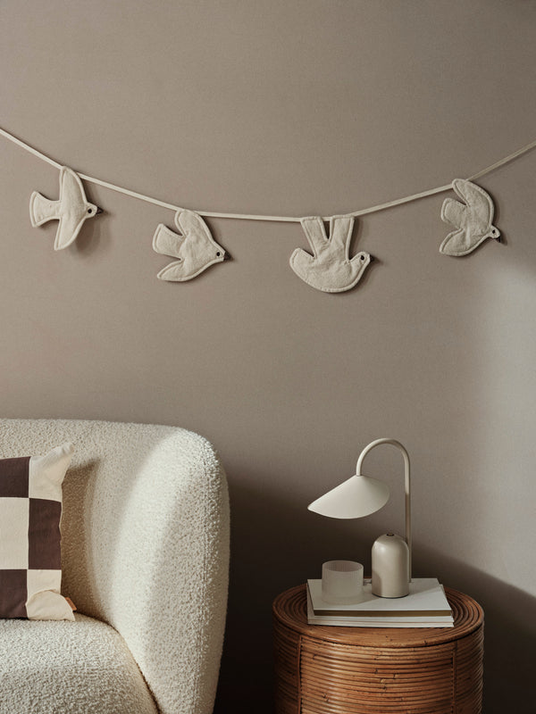 ferm LIVING Swif Bird Garland – Undyed