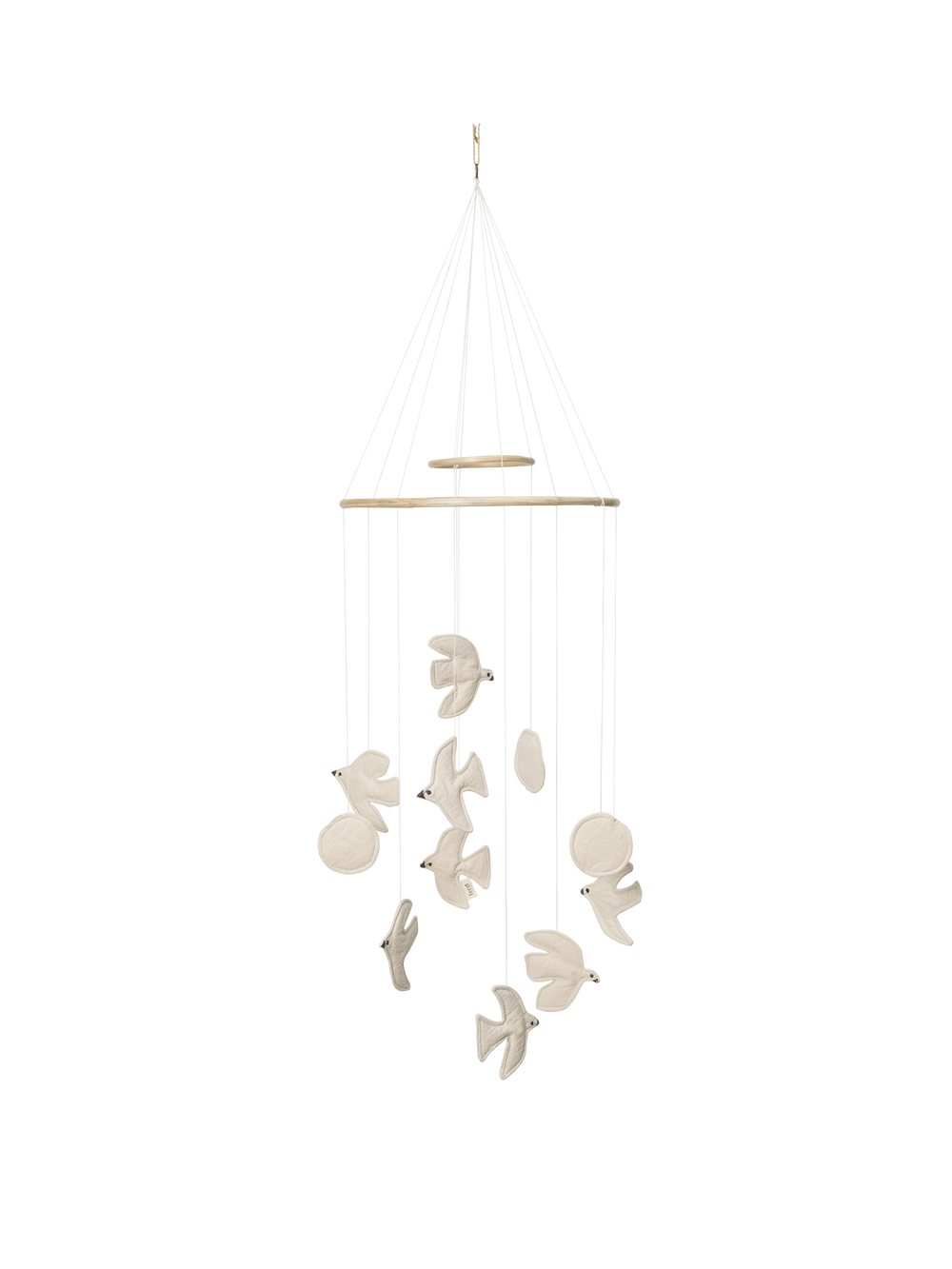 ferm LIVING Swif Bird Mobile – Undyed