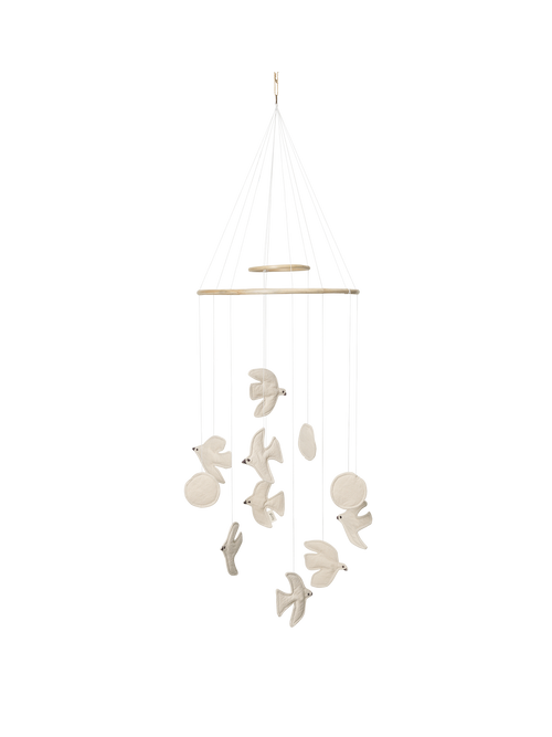 ferm LIVING Swif Bird Mobile – Undyed