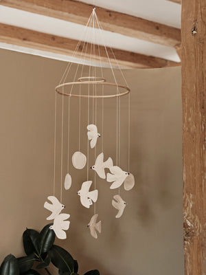 ferm LIVING Swif Bird Mobile – Undyed