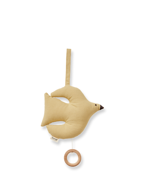 ferm LIVING Swif Bird Music Mobile – Silver Fern