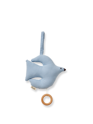 ferm LIVING Swif Bird Music Mobile – Blue Fog