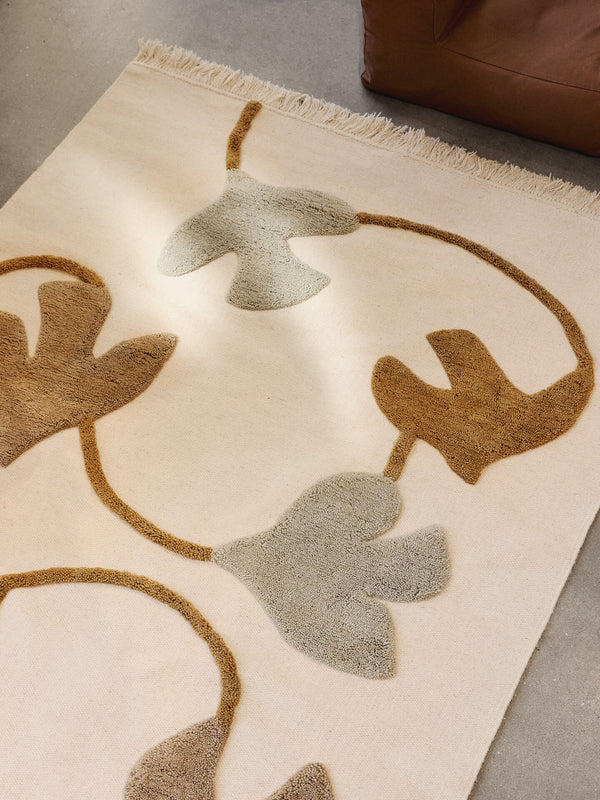 ferm LIVING Swif Bird Wool Rug 140 x 200 cm