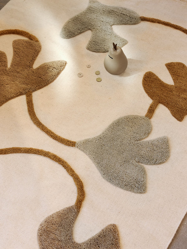 ferm LIVING Swif Bird Wool Rug 140 x 200 cm