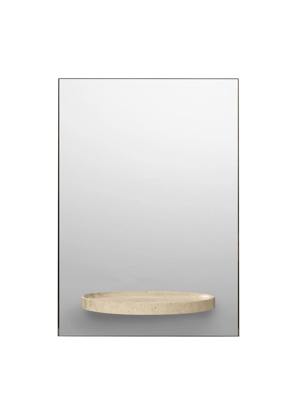 ferm LIVING Symmetry Mirror – Travertine