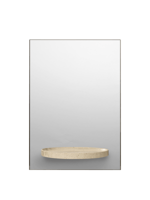 ferm LIVING Symmetry Mirror – Travertine