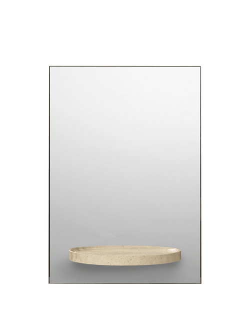 ferm LIVING Symmetry Mirror – Travertine