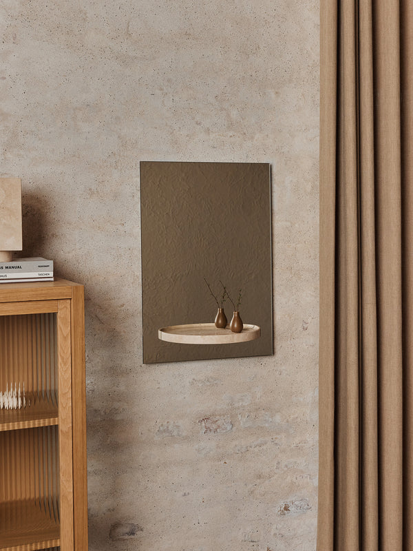 ferm LIVING Symmetry Mirror – Travertine
