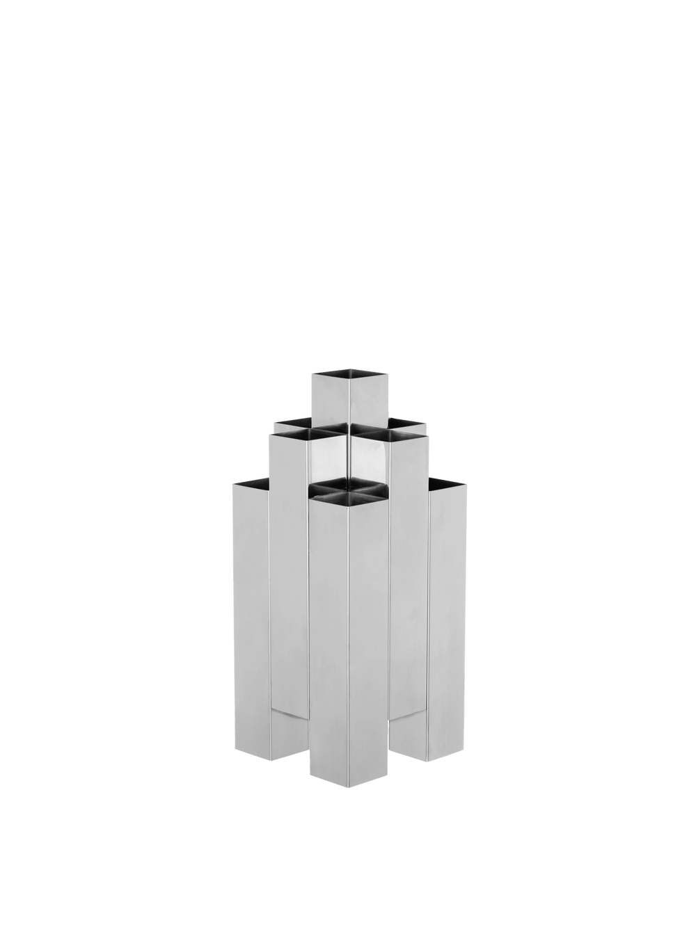 ferm LIVING Tessera Vase 3 x 3 – Mirror Polished