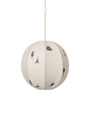 ferm LIVING The Park Textile Lampshade – Off-White