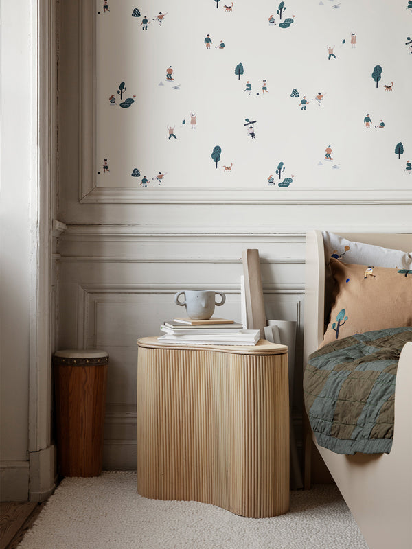 ferm LIVING The Park Wallpaper – Off-white