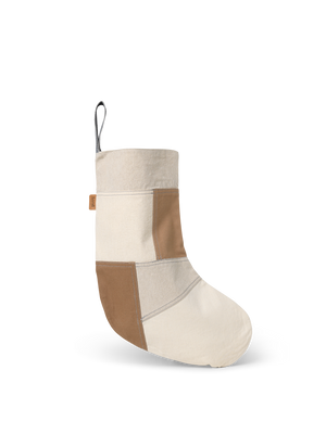 ferm LIVING Tonal Christmas Stocking – Natural
