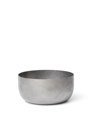 ferm LIVING Tumbled Bowl – Stainless Steel