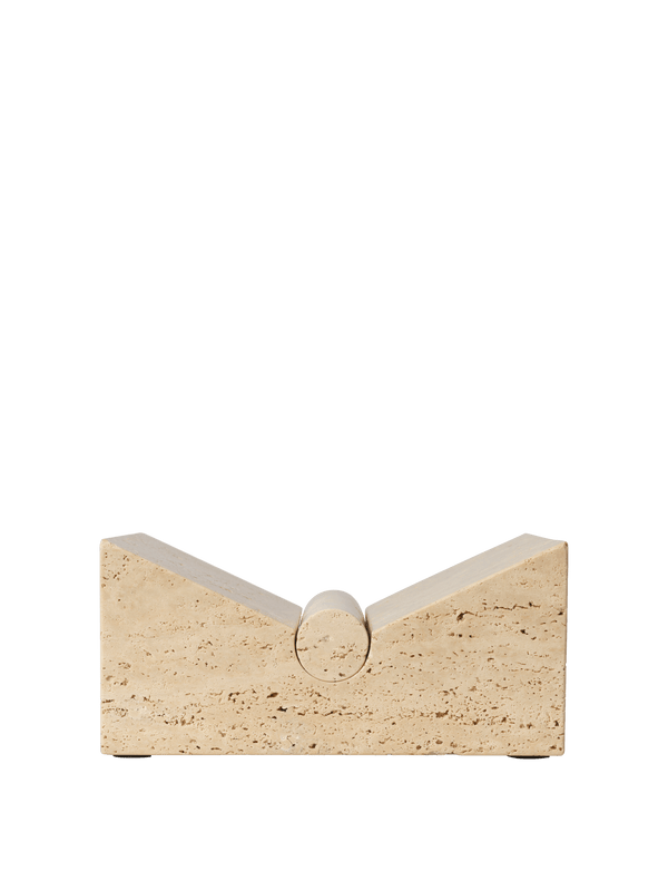 ferm LIVING Tvara Book Stand – Travertine