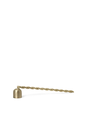 ferm LIVING Twist Candle Snuffer – Brass