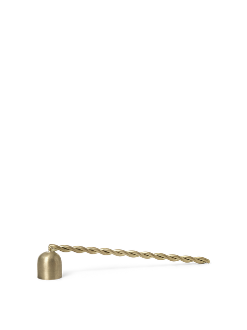ferm LIVING Twist Candle Snuffer – Brass