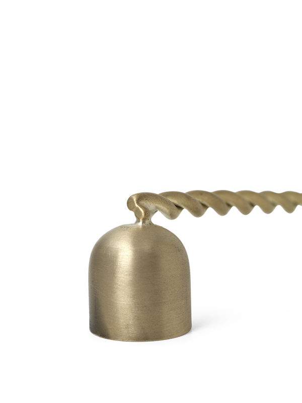 ferm LIVING Twist Candle Snuffer – Brass
