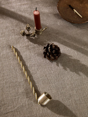 ferm LIVING Twist Candle Snuffer – Brass
