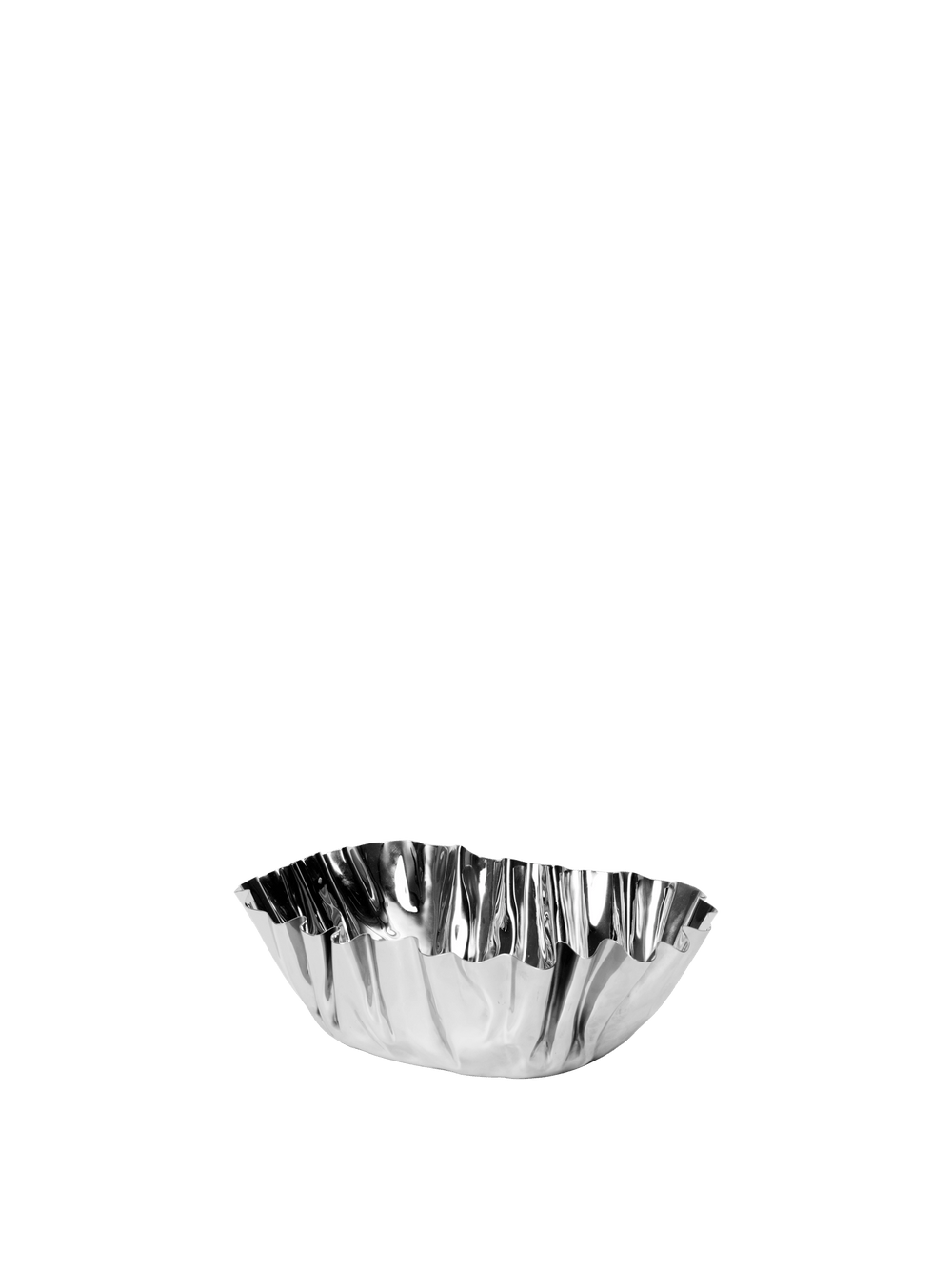 ferm LIVING Tydra Bowl H10 cm – Mirror Polished