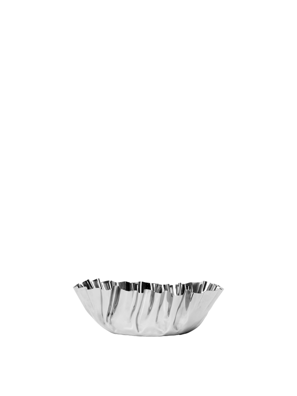 ferm LIVING Tydra Bowl H10 cm – Mirror Polished