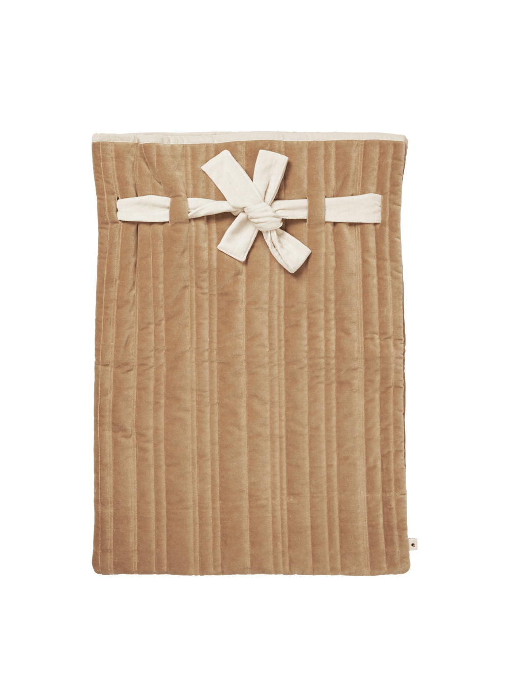 ferm LIVING Vari Quilted Sack – Velvet – Tan