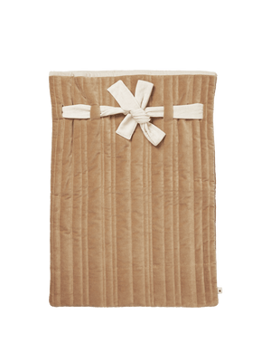 ferm LIVING Vari Quilted Sack – Velvet – Tan