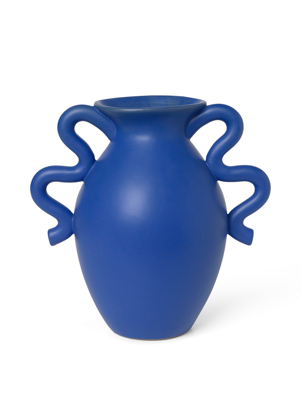 ferm LIVING Verso Table Vase – Bright Blue