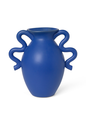ferm LIVING Verso Table Vase – Bright Blue