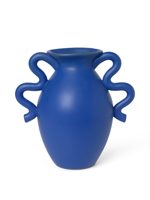 ferm LIVING Verso Table Vase – Bright Blue