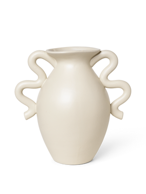 ferm LIVING Verso Table Vase – Cream