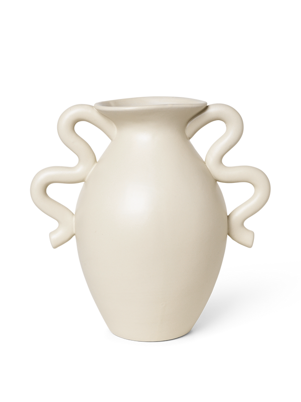 ferm LIVING Verso Table Vase – Cream