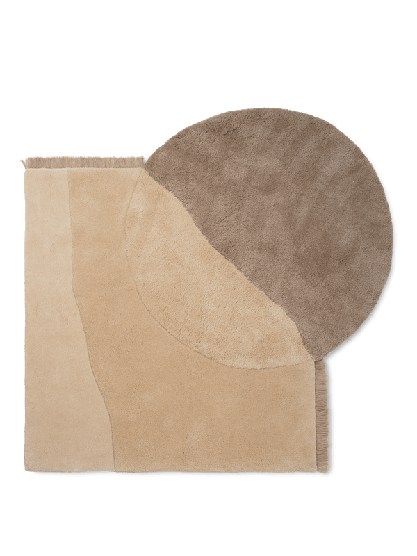 ferm LIVING View Tufted Rug – Beige