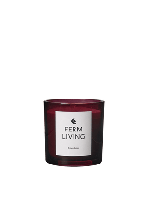 ferm LIVING Vitto Scented Candle H10 cm – Dark Grape
