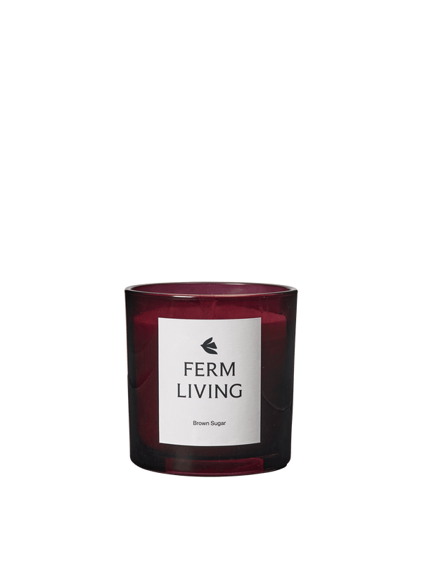 ferm LIVING Vitto Scented Candle H10 cm – Dark Grape