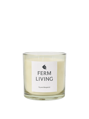 ferm LIVING Vitto Scented Candle H12 cm – Light Celedon