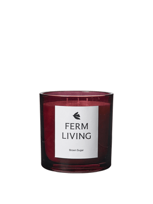 ferm LIVING Vitto Scented Candle H12 cm – Dark Grape