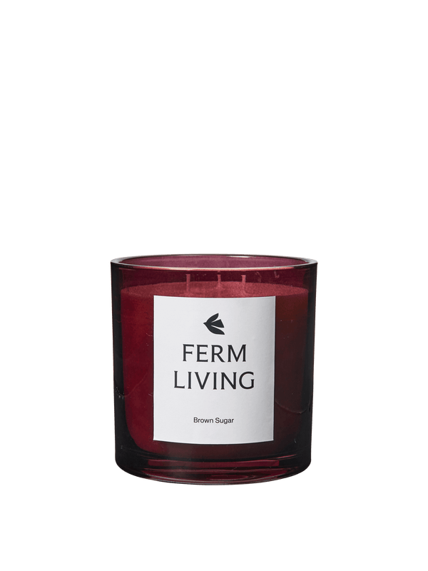 ferm LIVING Vitto Scented Candle H12 cm – Dark Grape