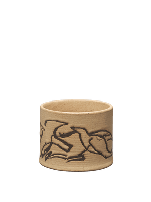 ferm LIVING Vuelo Cup – Dark Buff