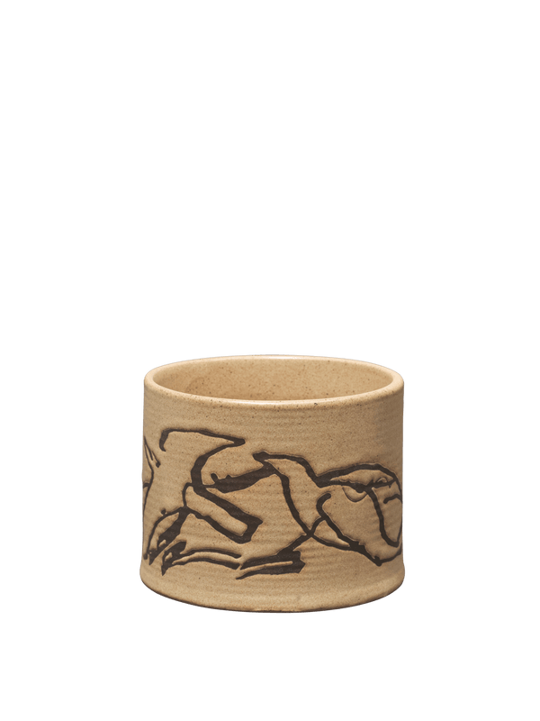 ferm LIVING Vuelo Cup – Dark Buff