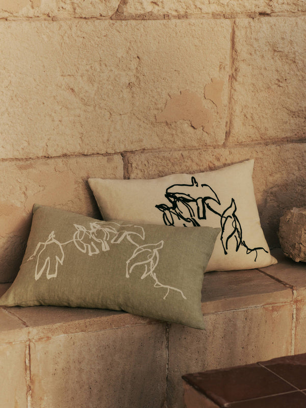 ferm LIVING Vuelo Cushion – Elm Green