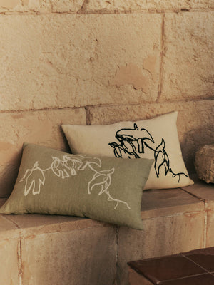 ferm LIVING Vuelo Cushion – Natural