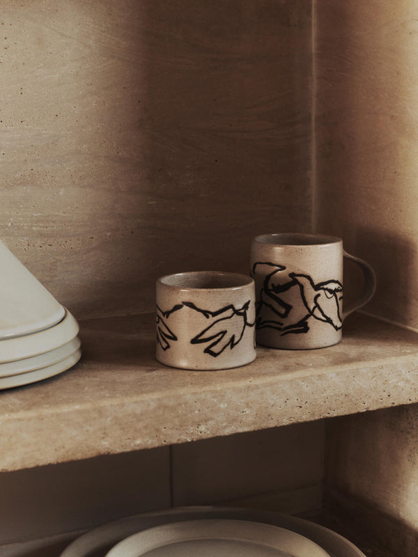 ferm LIVING Vuelo Mug – Cream