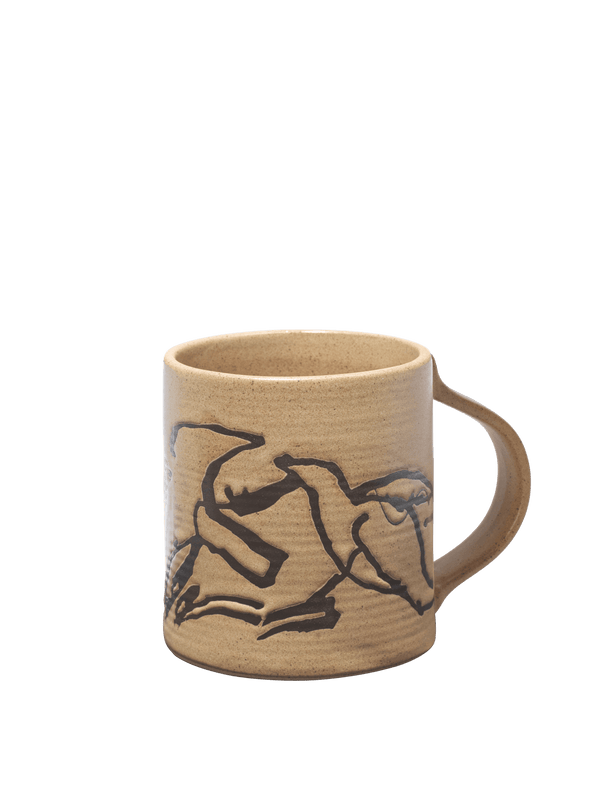 ferm LIVING Vuelo Mug – Dark Buff