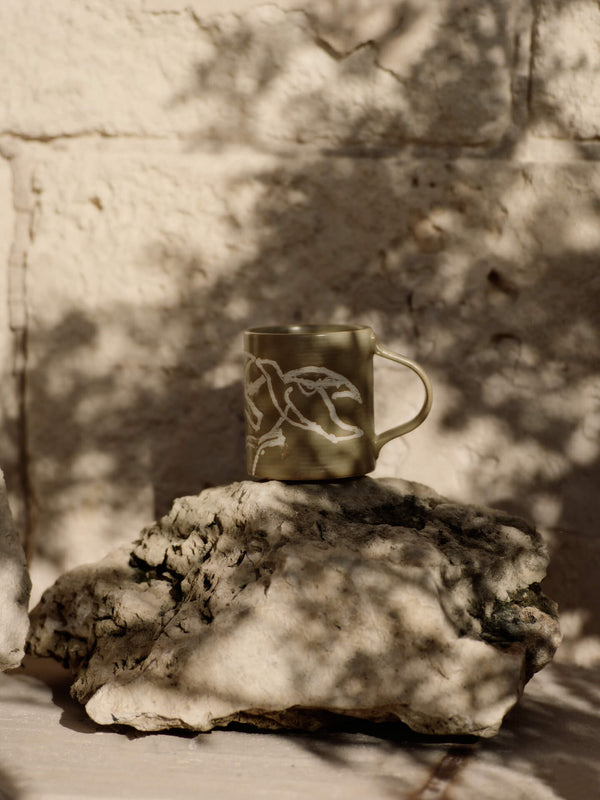 ferm LIVING Vuelo Mug – Elm Green