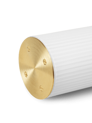 ferm LIVING Vuelta Pendant II 100 cm – White / Brass