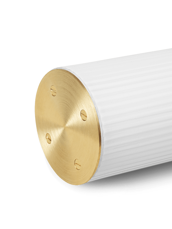 ferm LIVING Vuelta Pendant II 100 cm – White / Brass